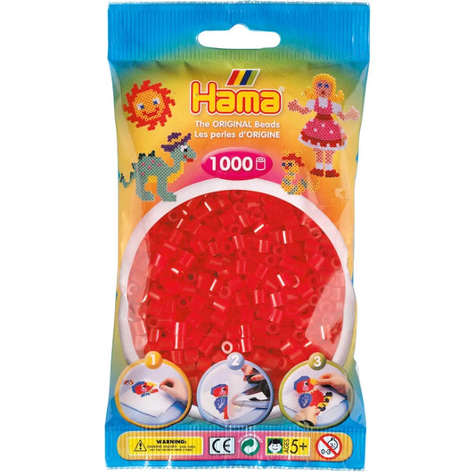 Hama Beads Bag Red 1,000