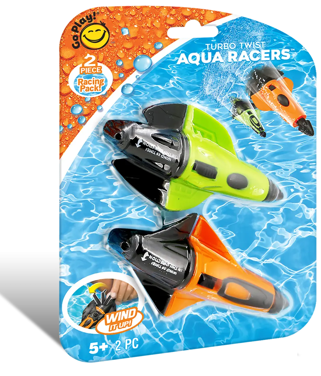 Go Play! Turbo Twist Aqua Racer 2 Pack