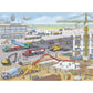 Ravensburger Puzzle Construction at the Airport 100pc XXL