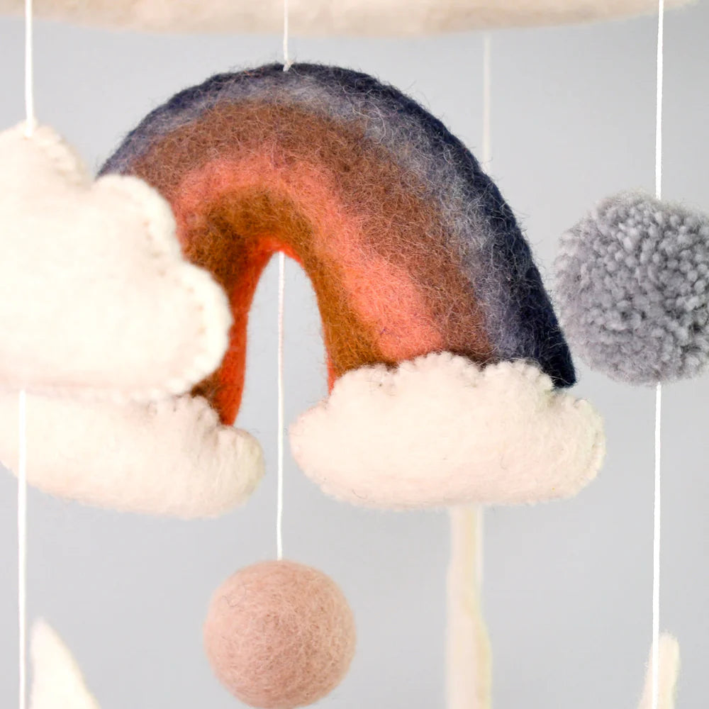 Tara Treasures - Nursery Cot Mobile | Spring Sail Boats