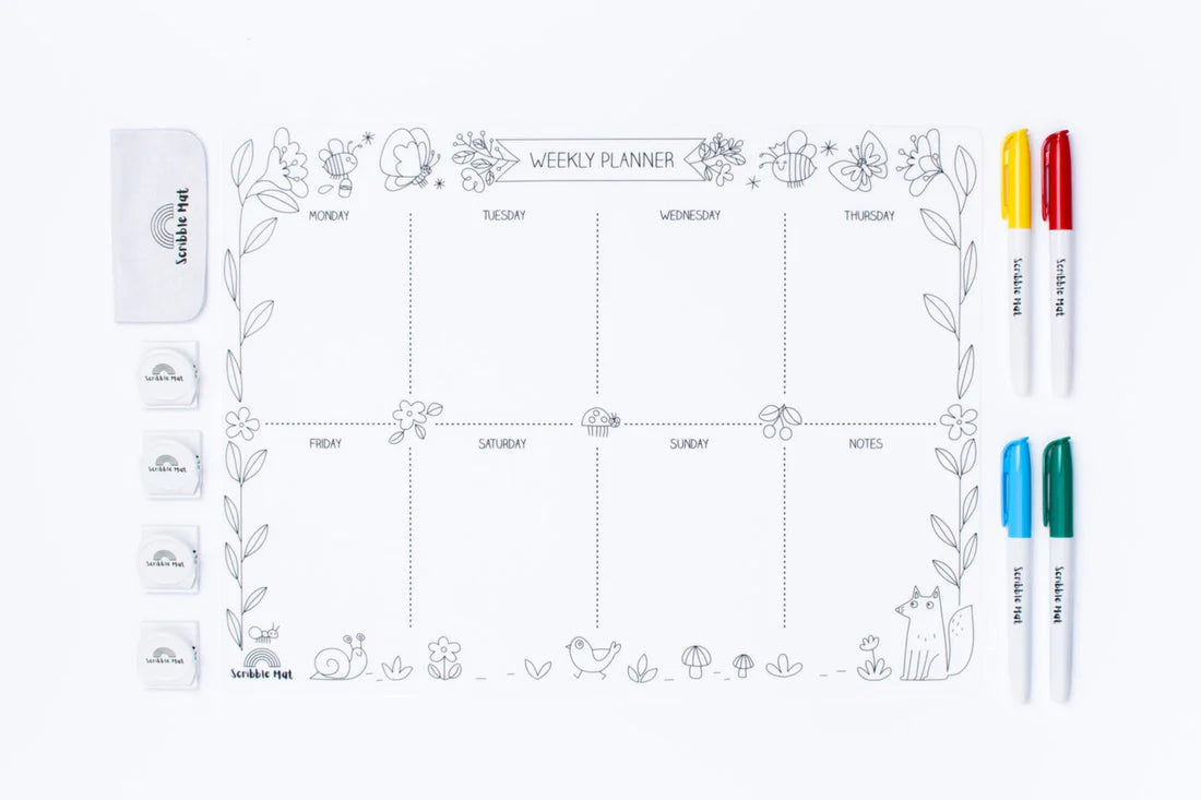 Scribble Mat - Weekly Planner