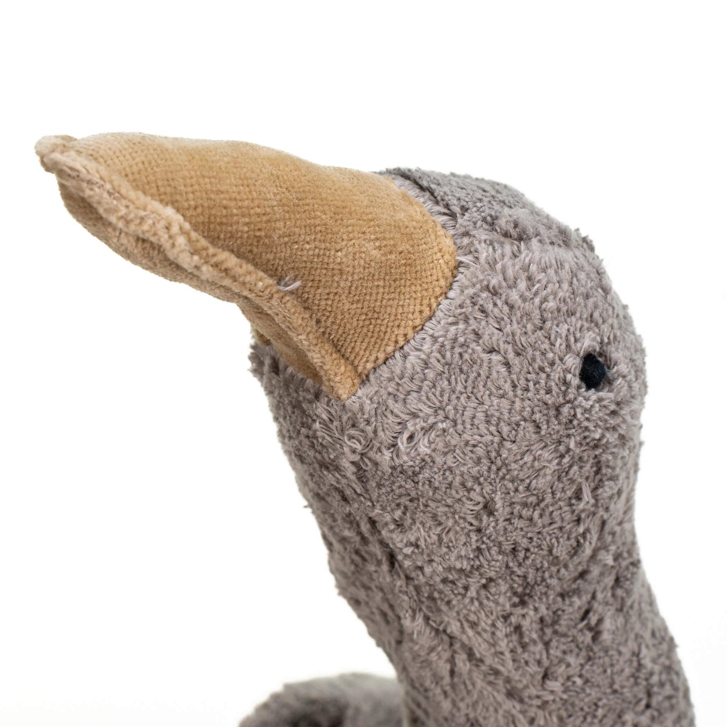 SENGER Cuddly Animal - Goose Large Grey Vegan with Removable Heat/Cool Pack