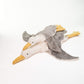 SENGER Cuddly Animal - Seagull Large Grey Vegan with Removable Heat/Cool Pack