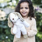 SENGER Floppy Animal - Dog Small White & Beige