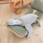 SENGER Cuddly Animal - Goose Large Grey Vegan with Removable Heat/Cool Pack