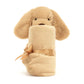 Jellycat Bashful Toffee Puppy Soother
