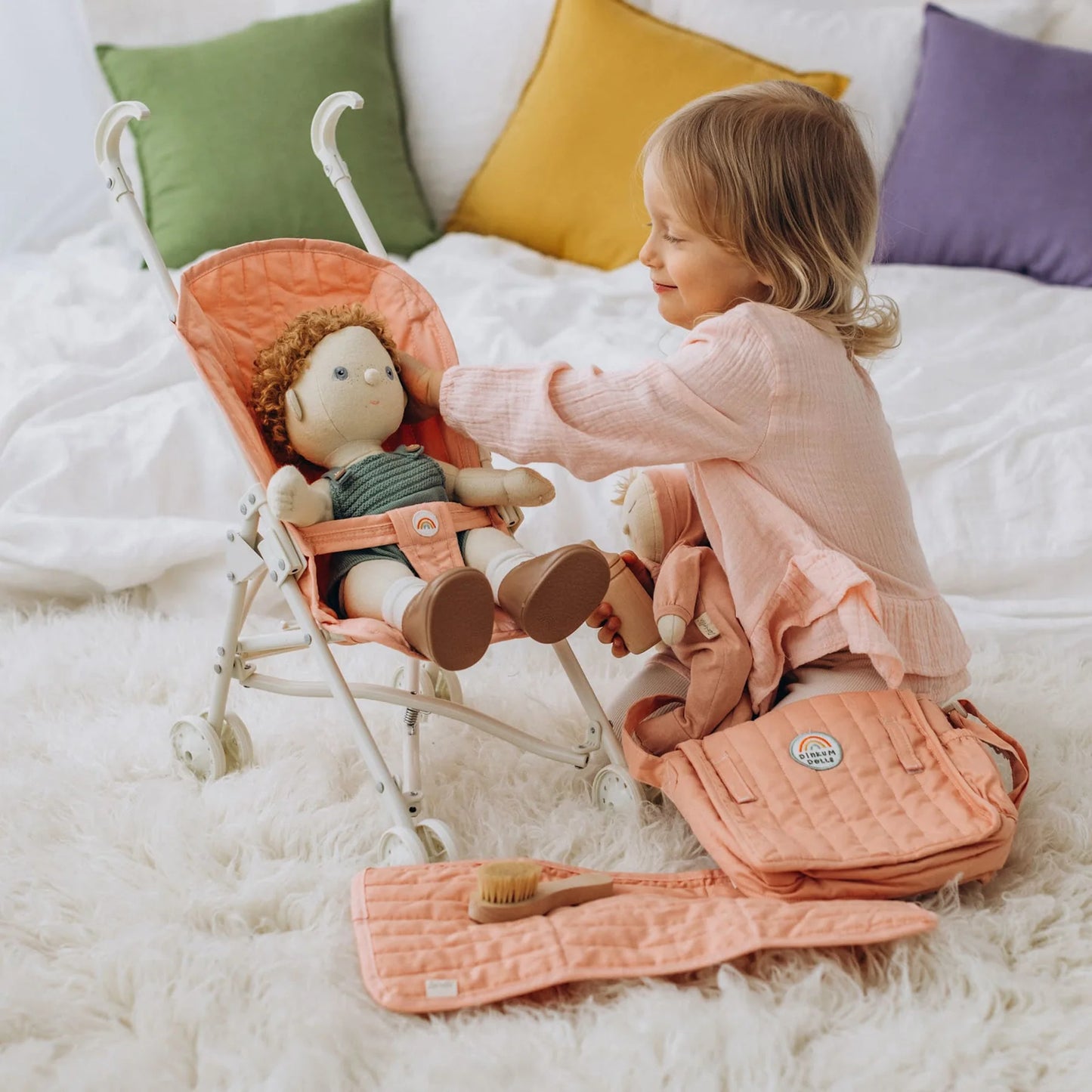 Olli Ella - Sollie Stroller - Rose