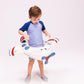 Swim Essentials - Inflatable Split Swim Ring | Peter Plane (55cm)