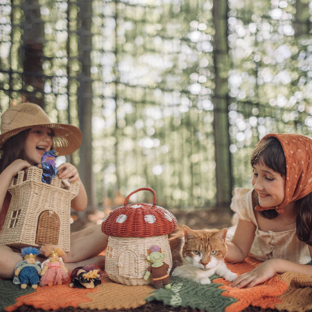 Olli Ella - Rattan Castle Bag