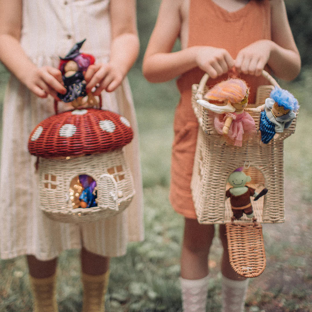 Olli Ella - Rattan Castle Bag