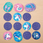 Mudpuppy Unicorn Magic Mini Memory Match Game