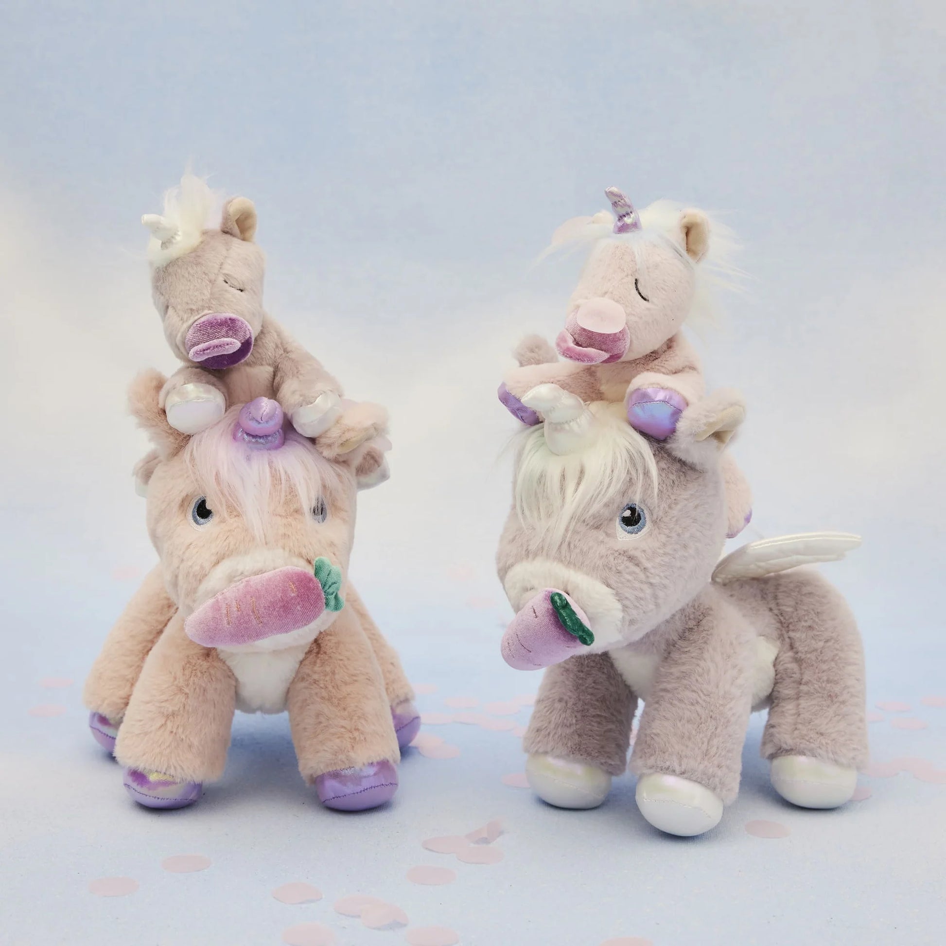 Olli Ella - Binky Baby Unicorn - Glitter | Lilac