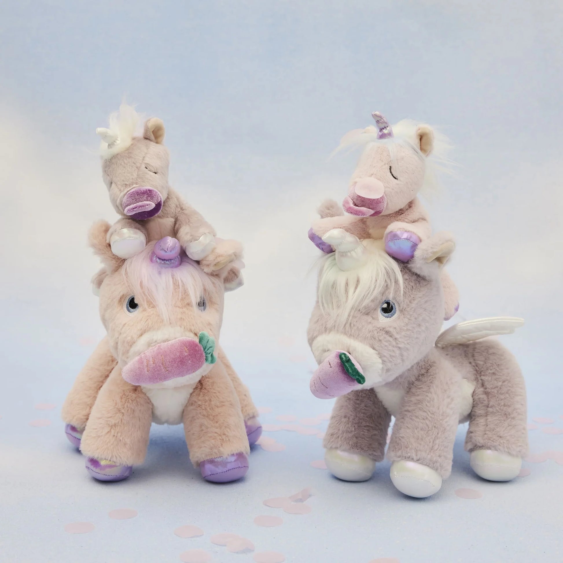 Olli Ella - Binky Baby Unicorn - Sparkle | Pink
