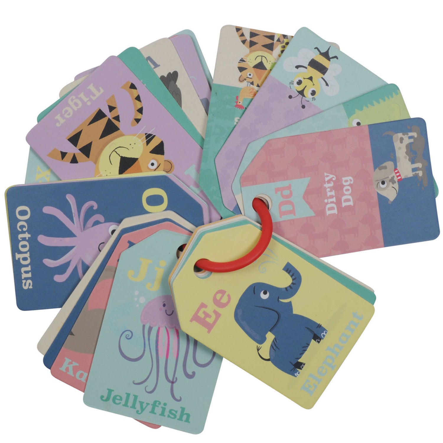 Tiger Tribe Flash Cards Animal ABC 1