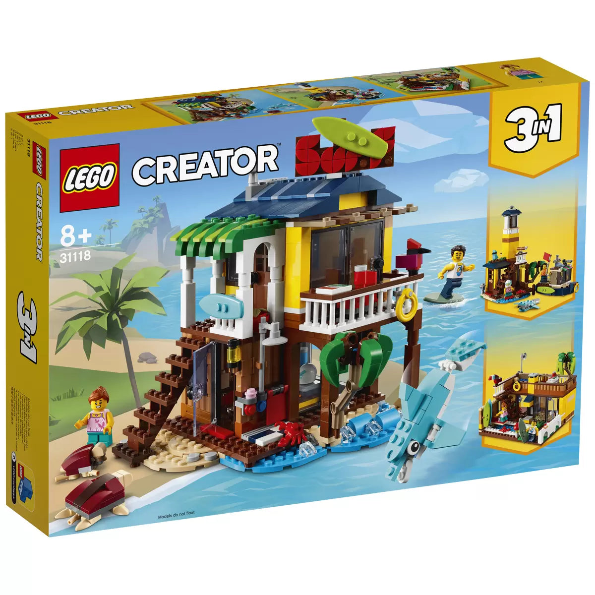 LEGO Creator Surfer Beach House 31118