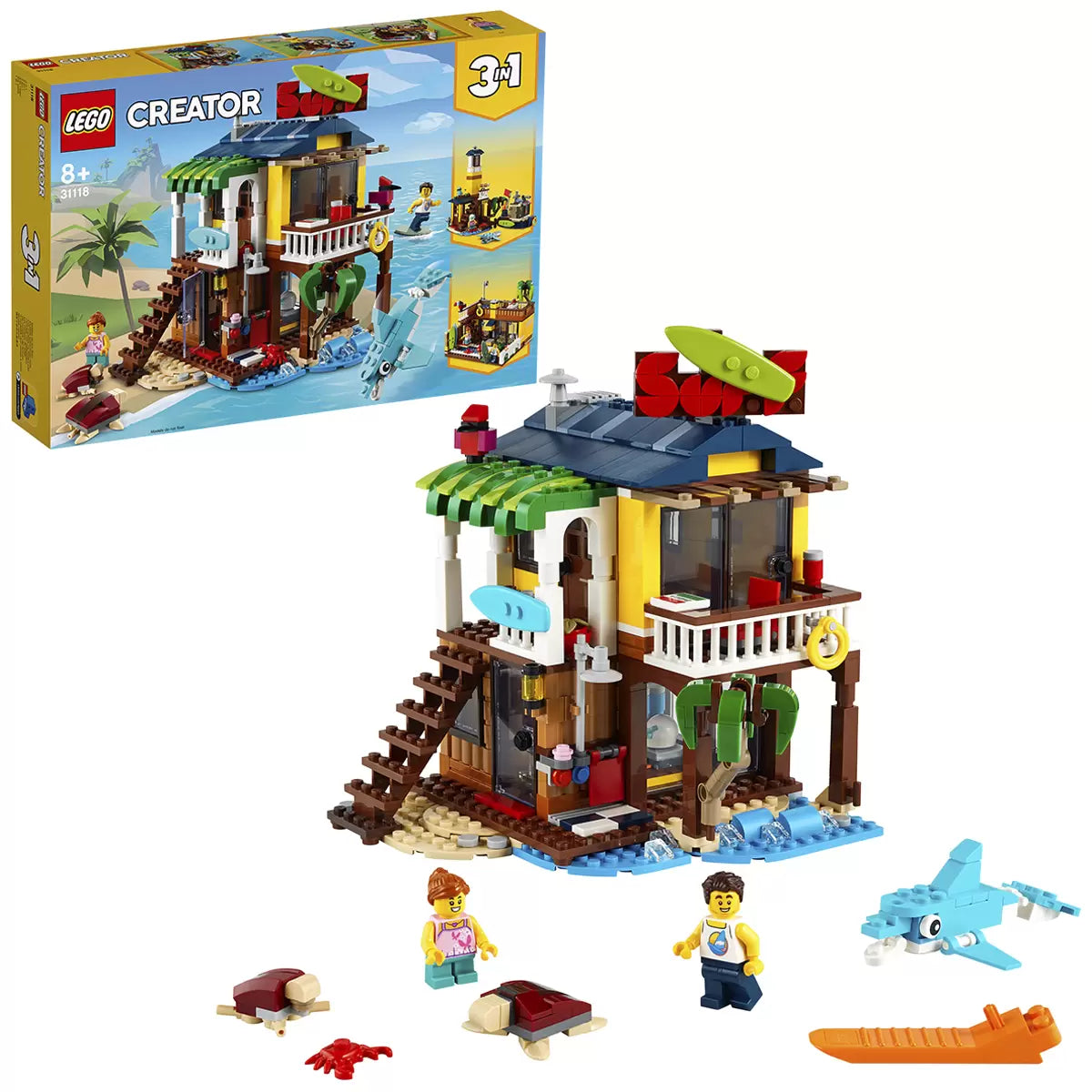 LEGO Creator Surfer Beach House 31118