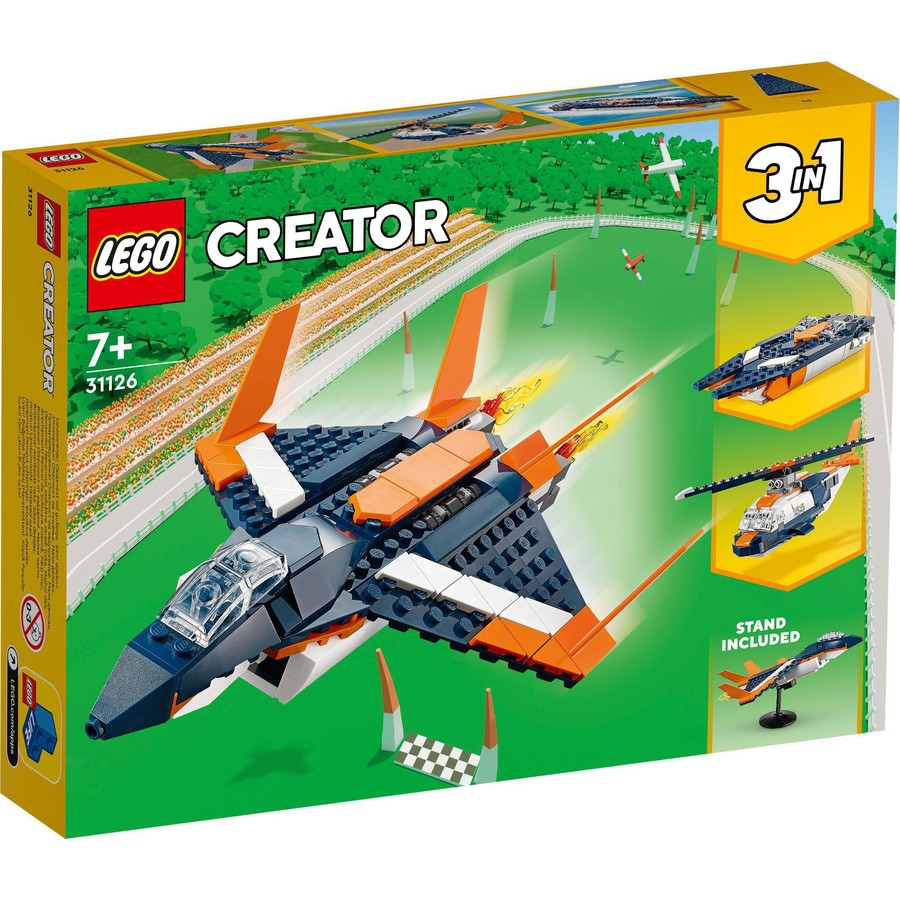 LEGO Creator Supersonic Jet 31126