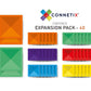 Connetix Tiles 40 Piece Rainbow Square Pack