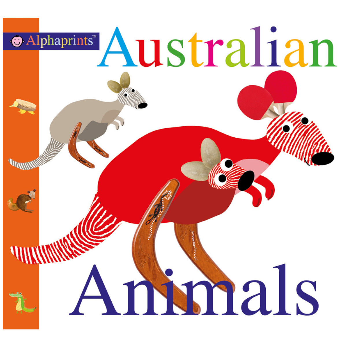 Alphaprints Australian Animals Board Book