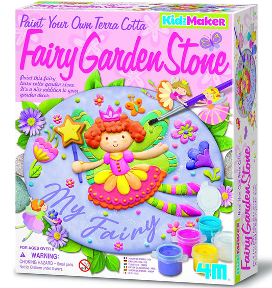 4M Fairy Garden Stone Paint your Own