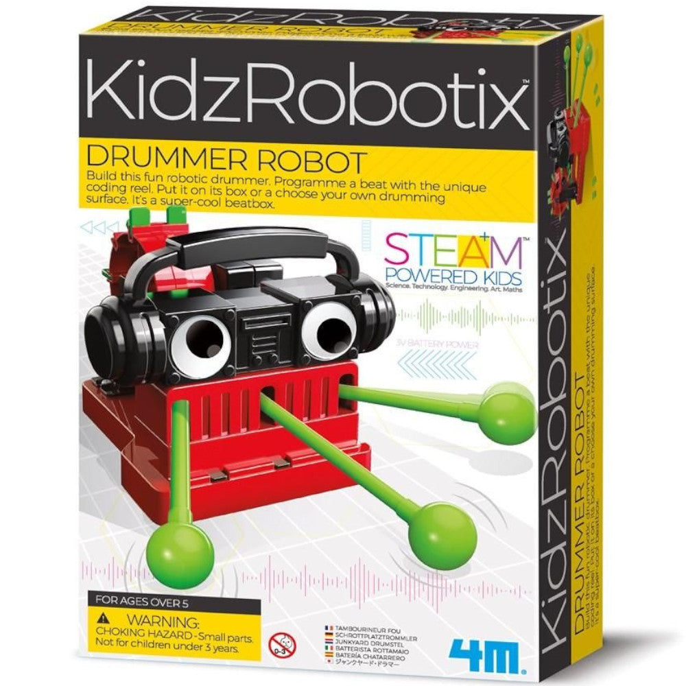 4M Kidz Robotix Drummer Robot