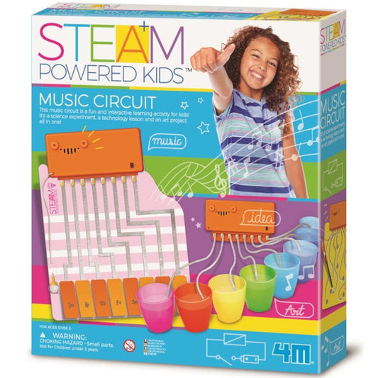 4M Steam Powered Kids Music Circuit