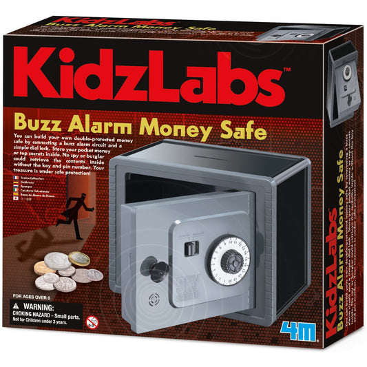 4M Build your Own Buzz Alarm Money Safe - K and K Creative Toys