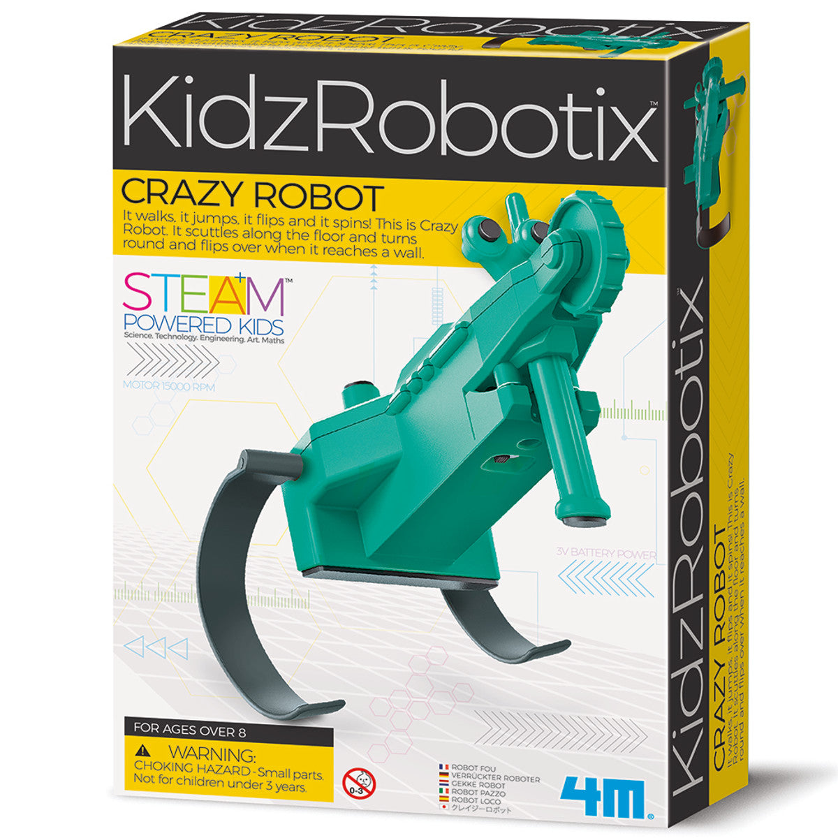 4M Kidz Robotix Crazy Robot
