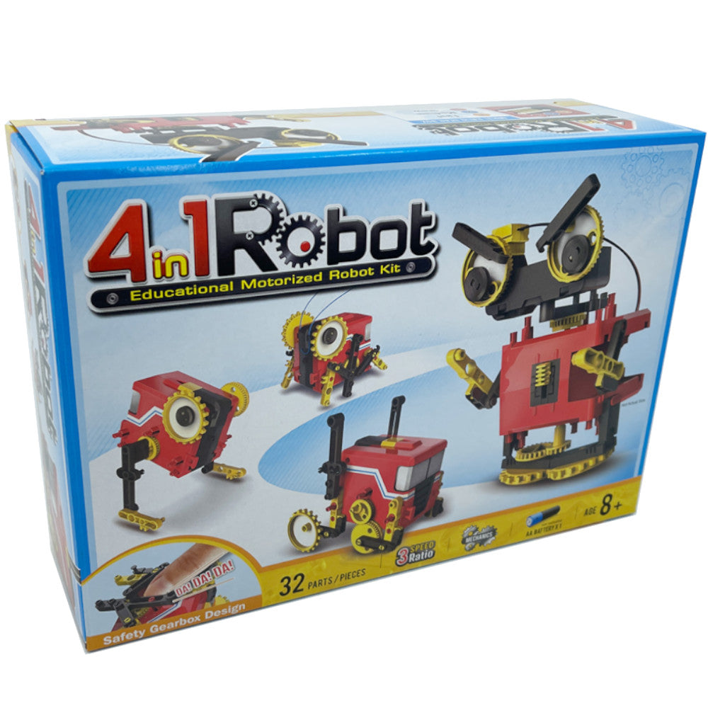4 in 1 Robot Educational Motorized Robot Kit