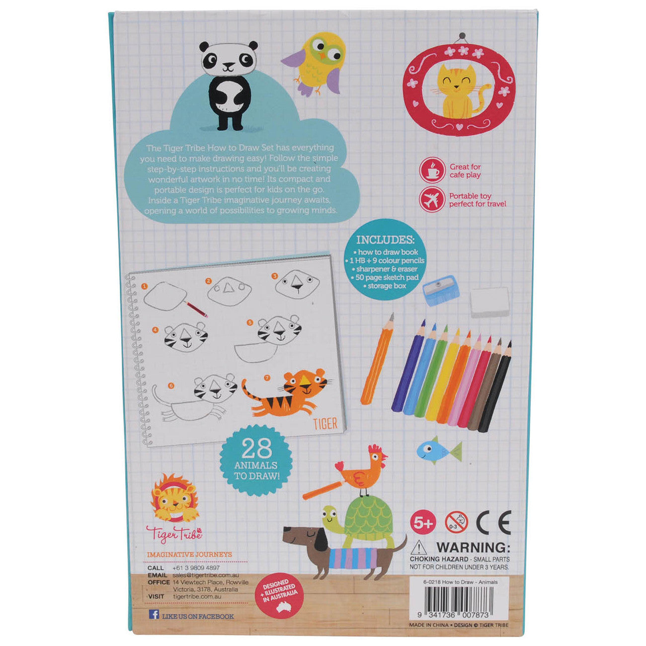 Tiger Tribe How to Draw Animals 4