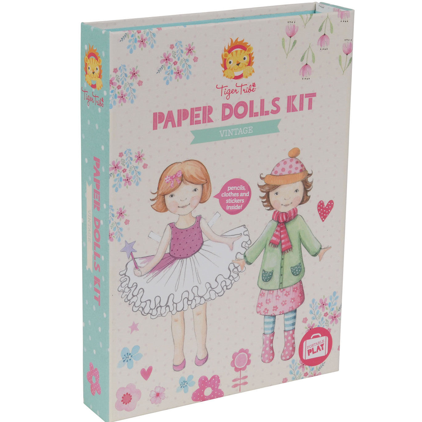 Tiger Tribe Paper Dolls Kit