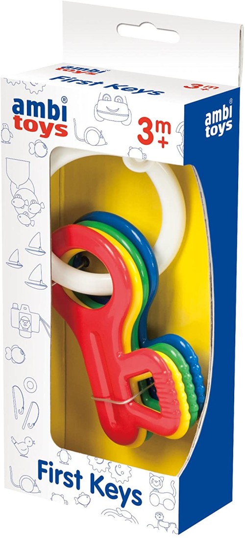 Ambi Rattle Keys teether