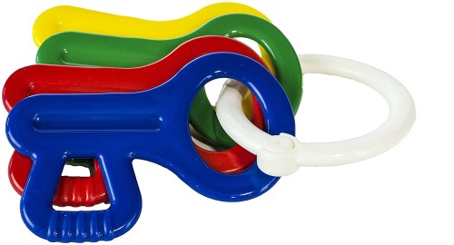Ambi Rattle Keys teether