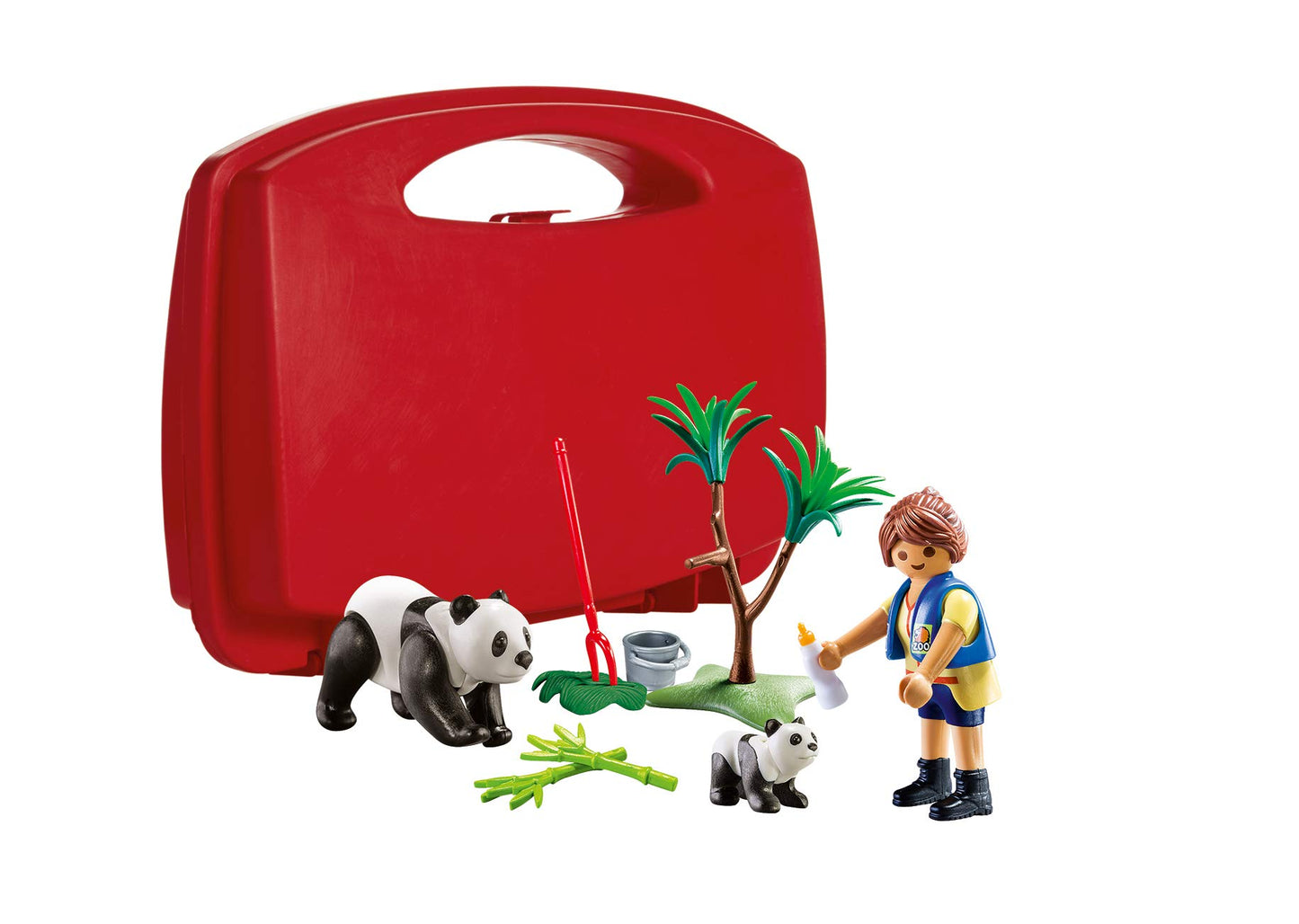 Playmobil City Life - Panda Caretaker Carry Case 70105