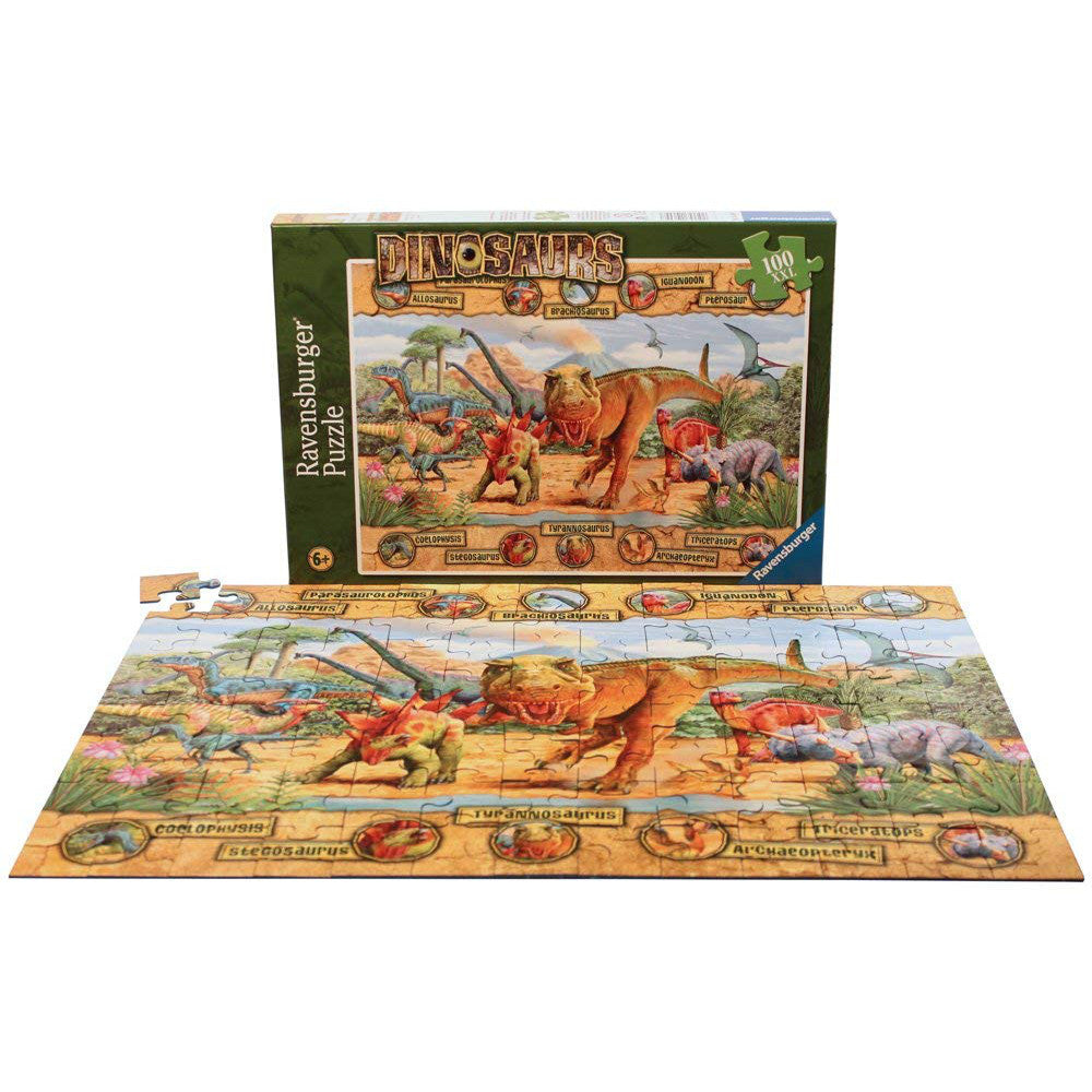 Ravensburger Puzzle Dinosaur 100pc 2