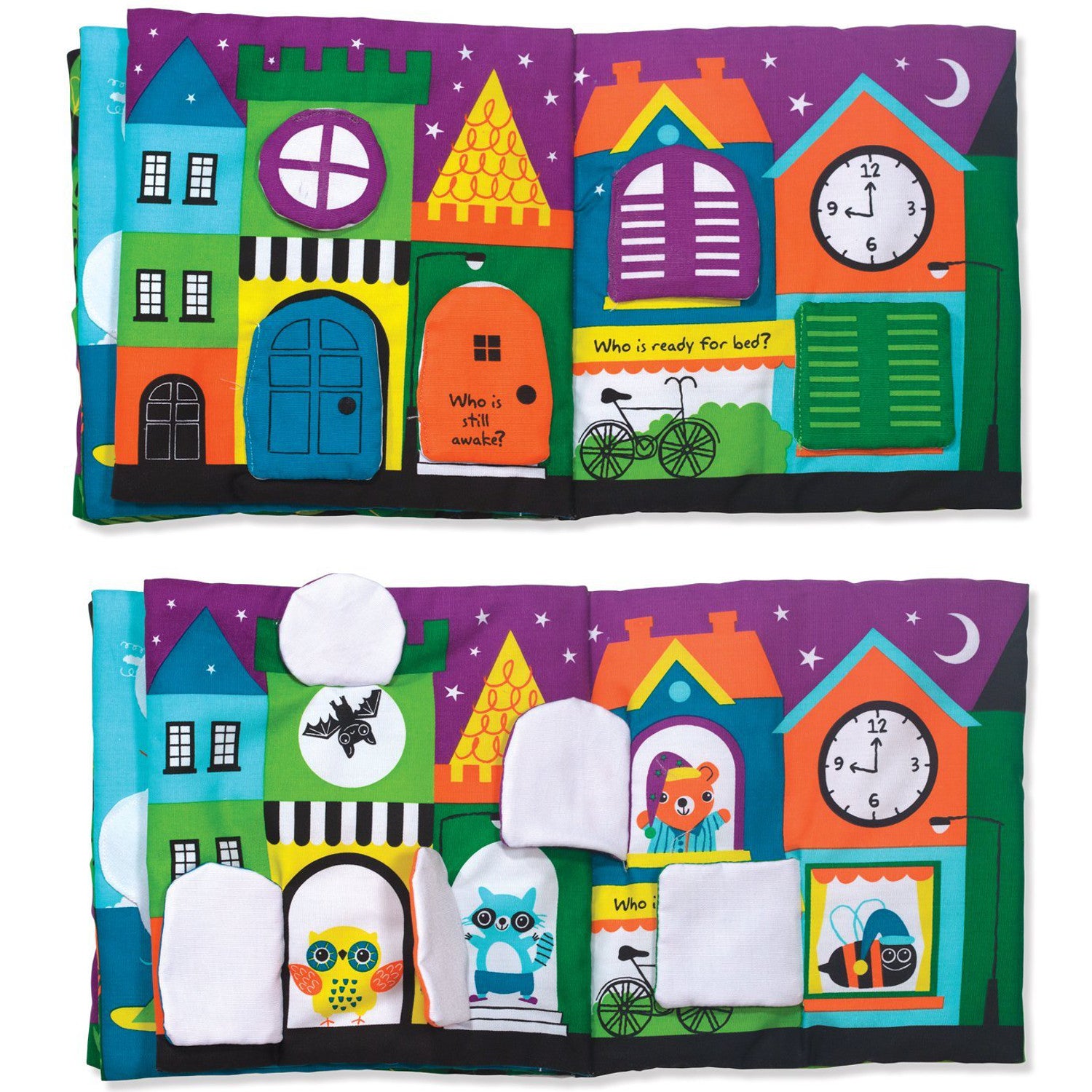 K's Kids The Wonderful World of Peekaboo Cloth Book 3