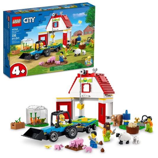 LEGO  City Barn and Farm Animals 60346