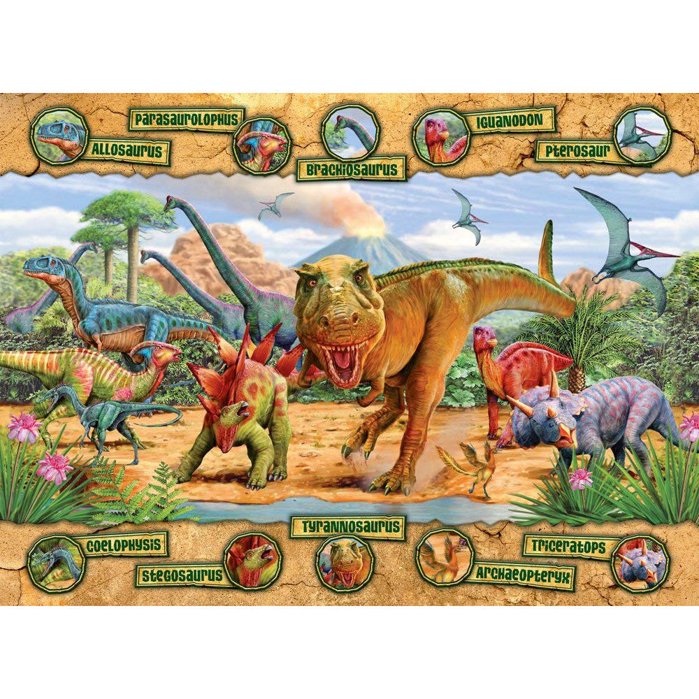 Ravensburger Puzzle Dinosaur 100pc 3