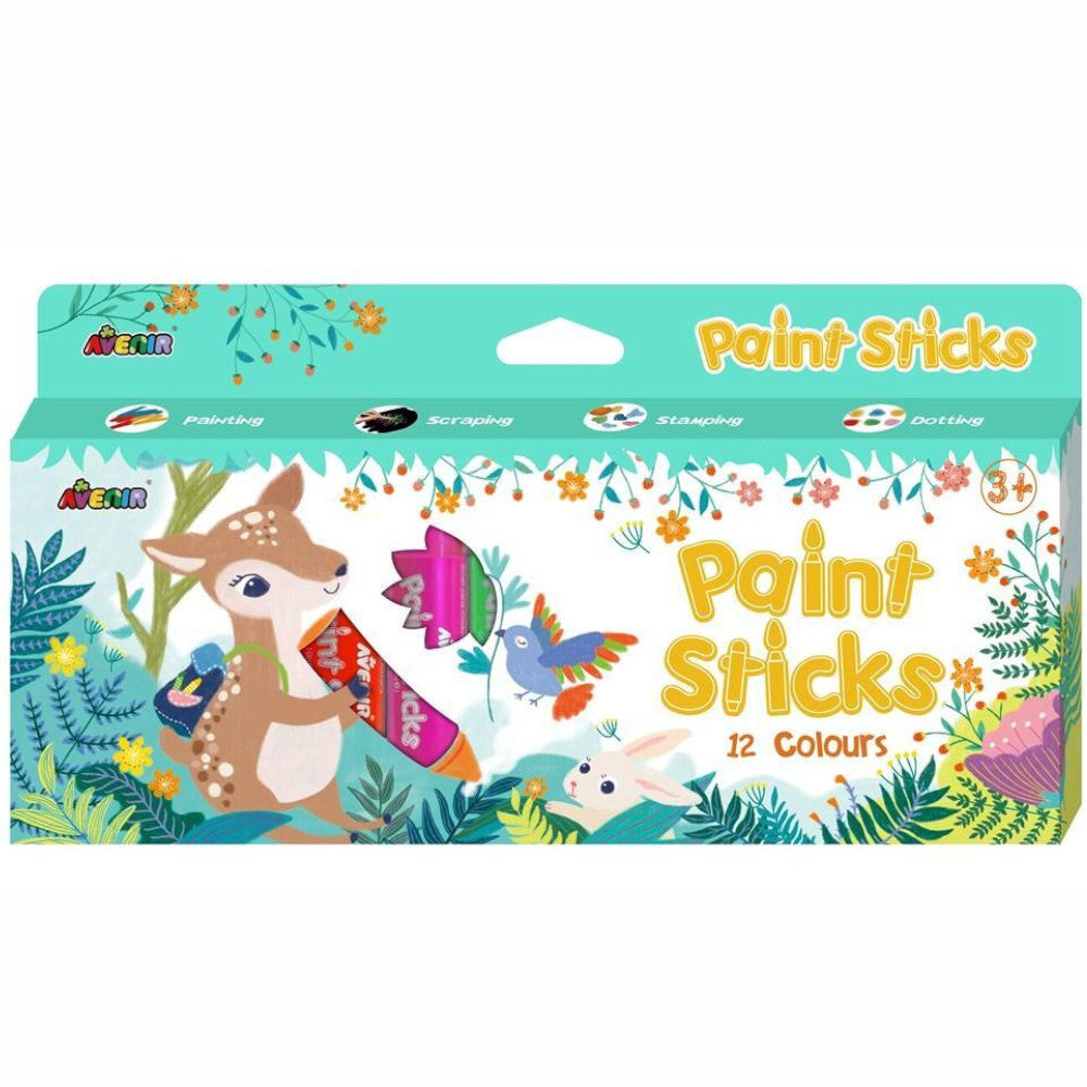 Avenir Paint Sticks 12 Colours