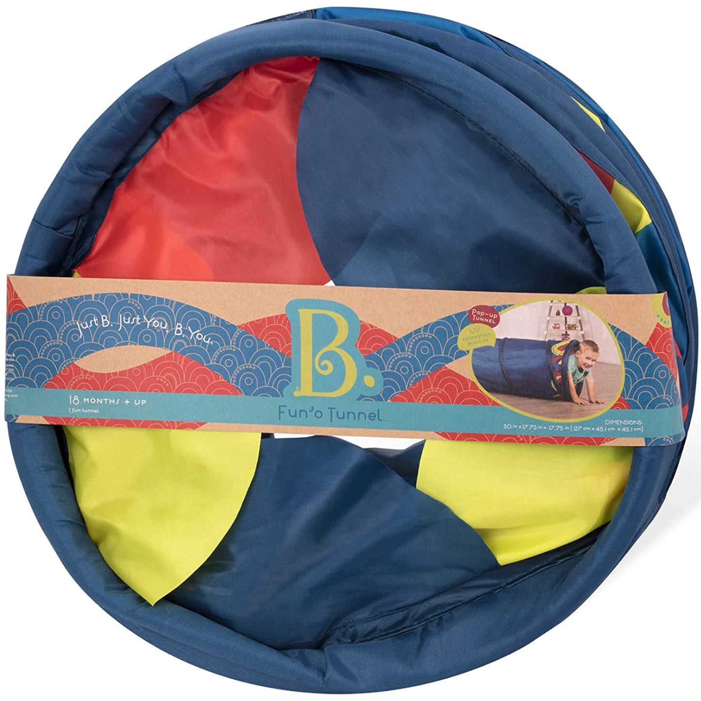 B Toy Pop Up Tunnel 1