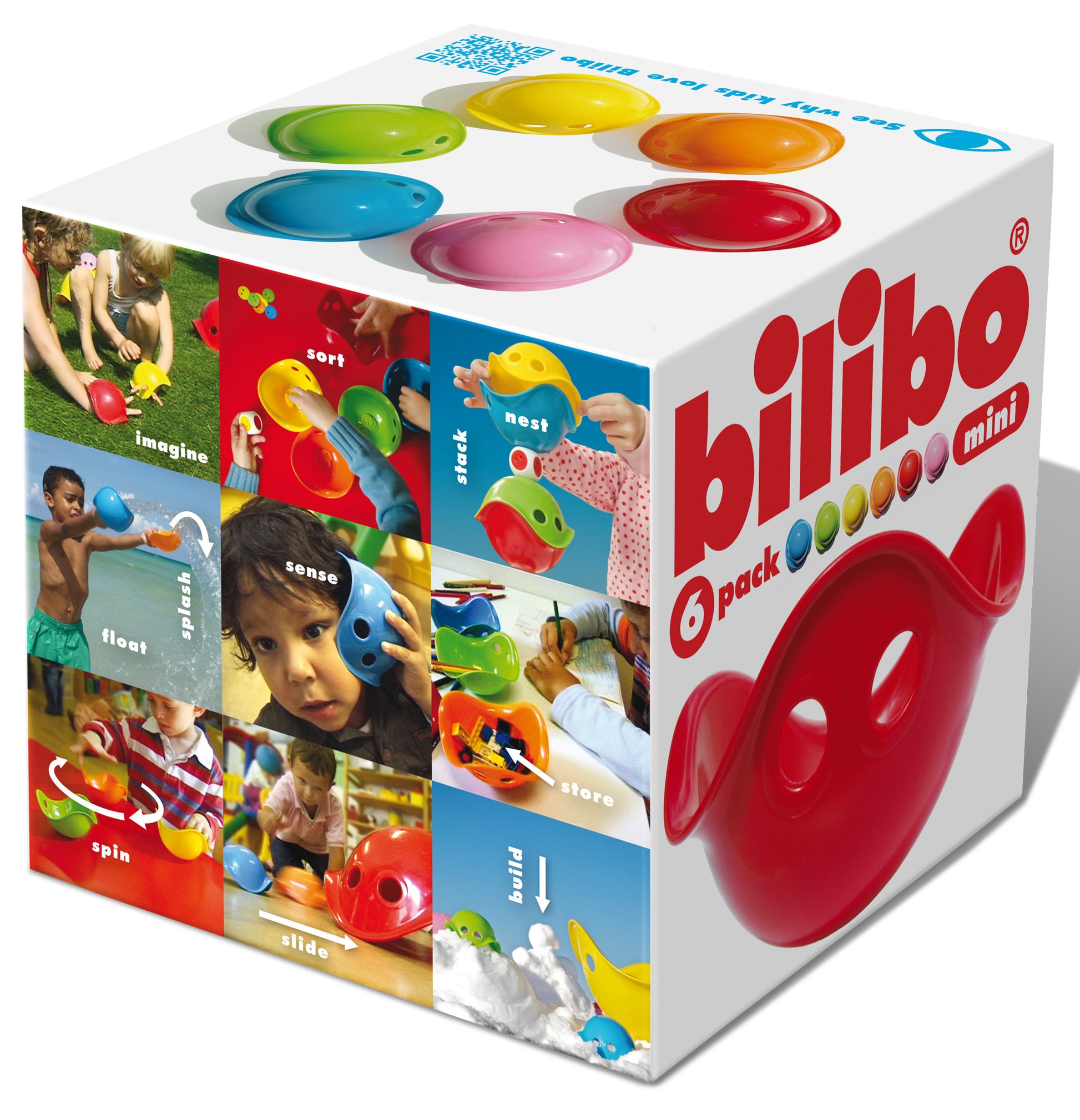 Bilibo Mini 6 pack - K and K Creative Toys