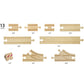 Brio Starter Track Pack Wooden 2