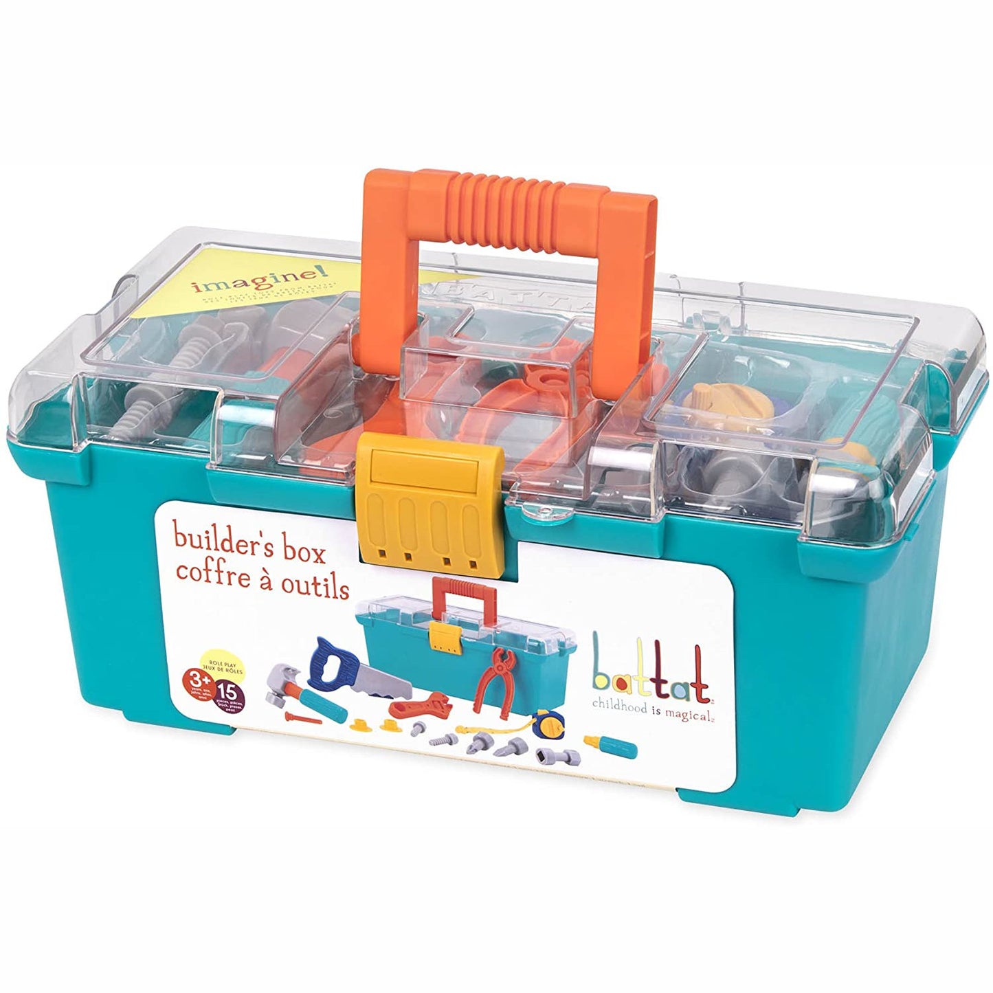 Builder's Tool Box Blue 3