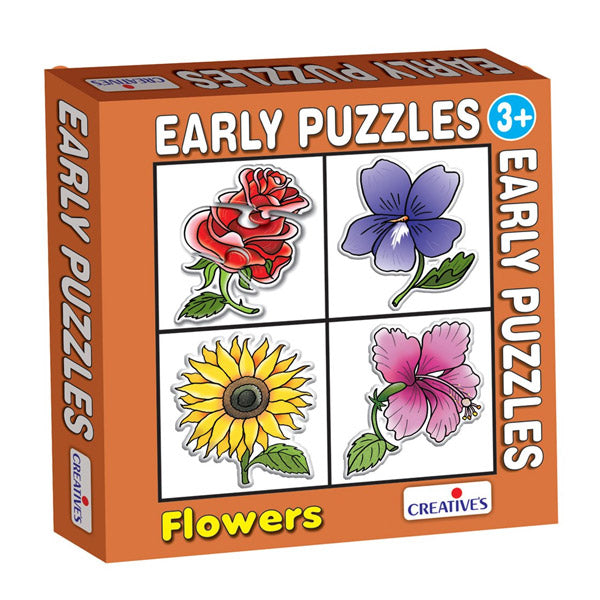 Creatives Puzzle Early Flowers 3,4,5,6pc