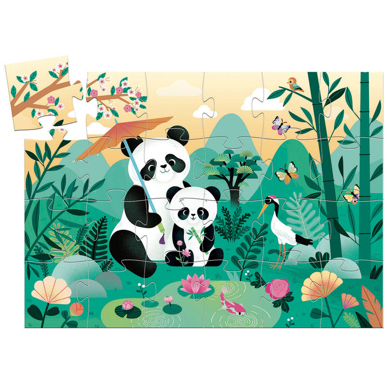 Leo the Panda 24pc Silhouette Puzzle