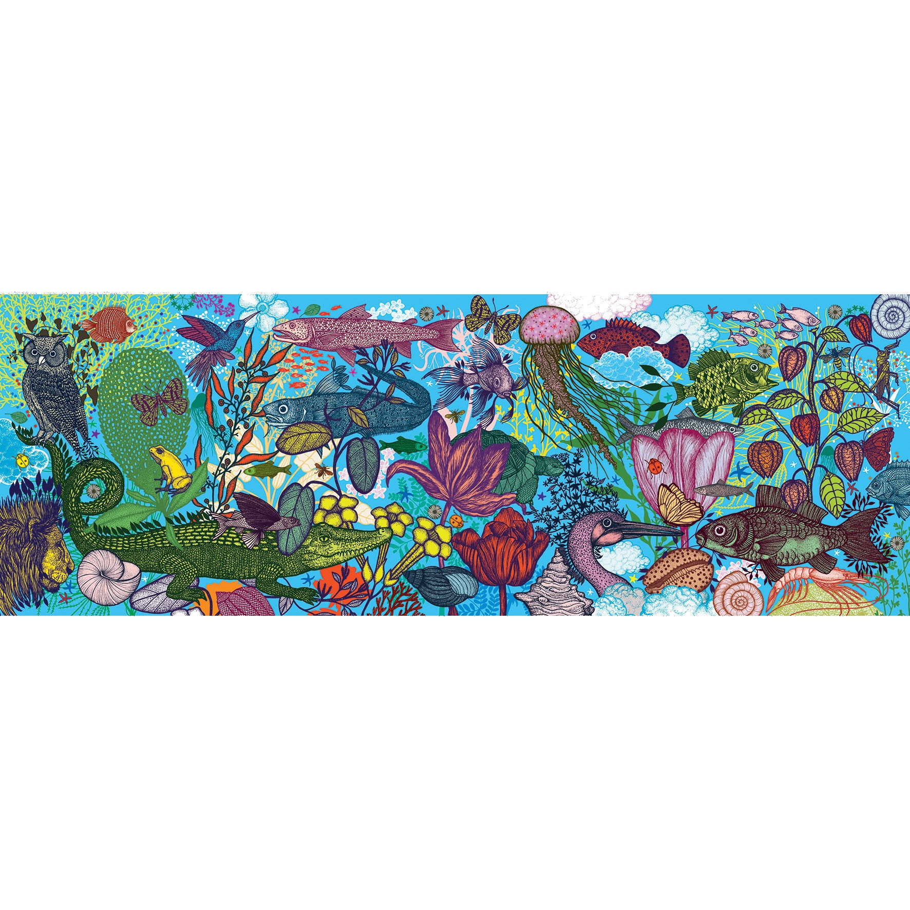 Djeco Puzzle Gallery Land and Sea 1000pc
