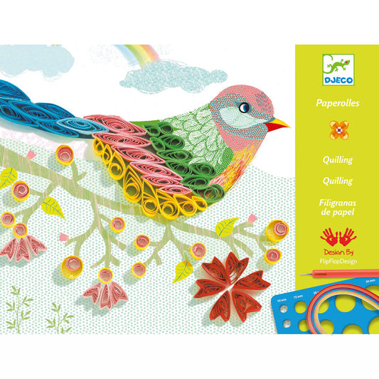 Djeco Quilling Spiral Seasons KitDjeco Quilling Spiral Seasons Kit