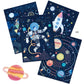 Djeco Cosmic Mission Scratch Cards 1