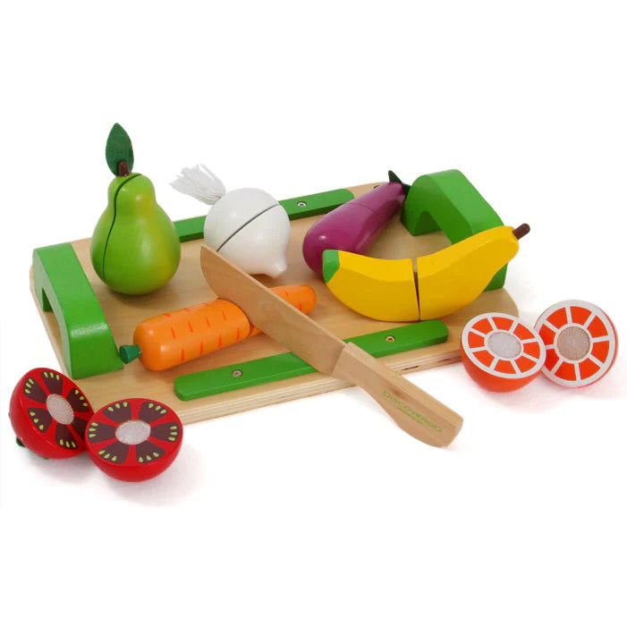 Discoveroo Fruit and Vegetable Set Wooden