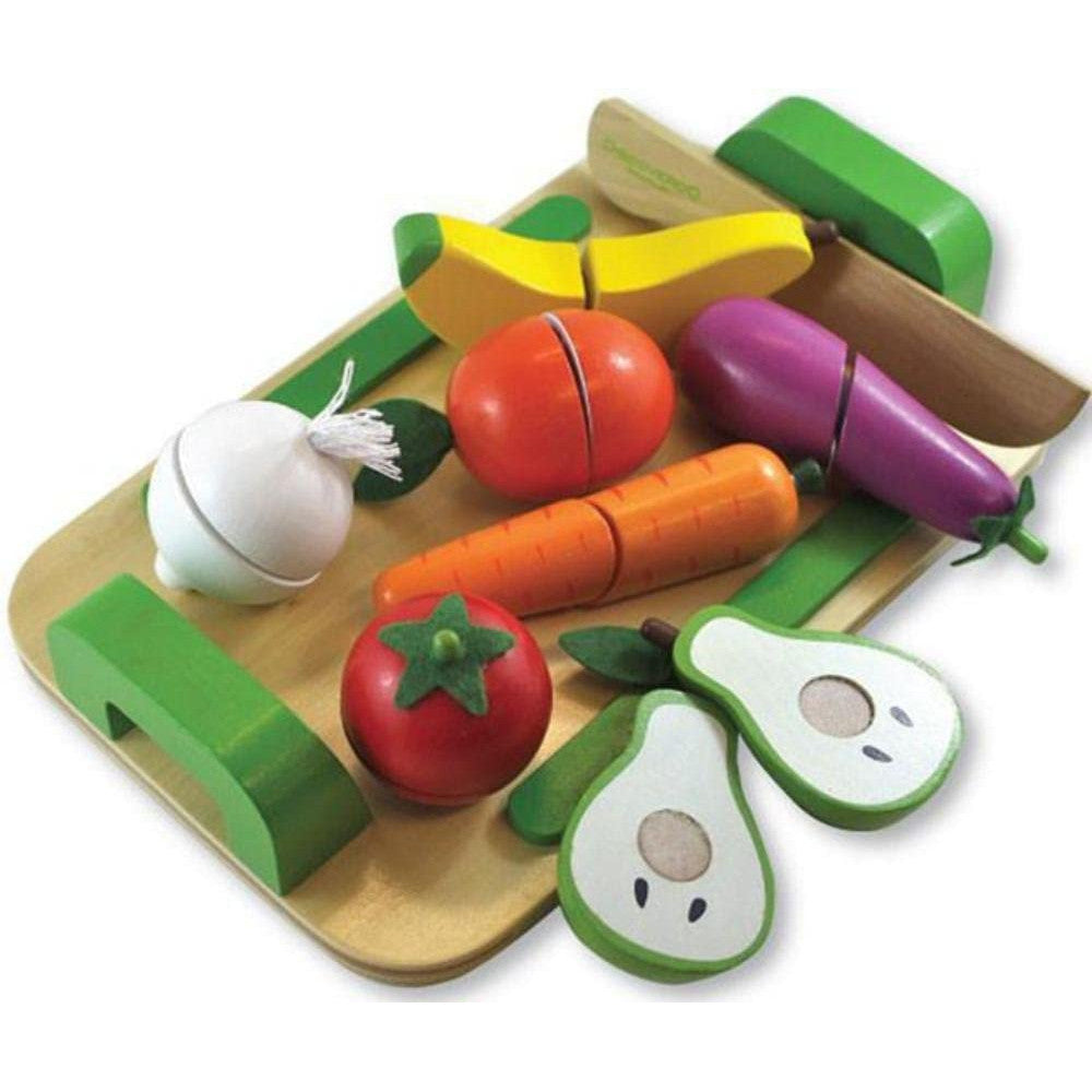 Discoveroo Fruit and Vegetable Set Wooden